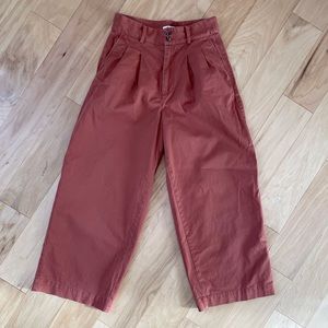 Madewell High-waist wide leg pants EUC